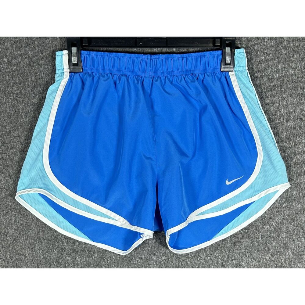 Nike Women's Tempo Dri-FIT Brief-Lined Running Shorts Size M Blue